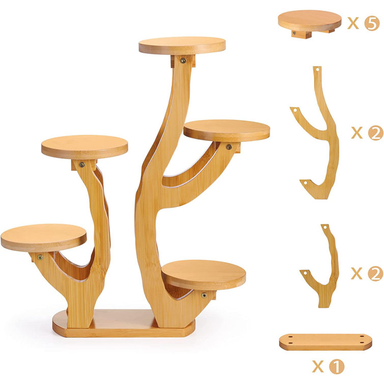 Red Barrel Studio® Wood Plant Stand Wayfair Canada